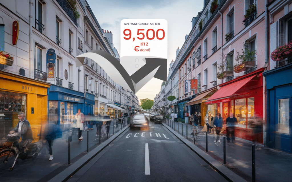 Estimation du prix au mètre carré Rue de la Charité dans le quartier Goutte-d’Or à Paris 18e