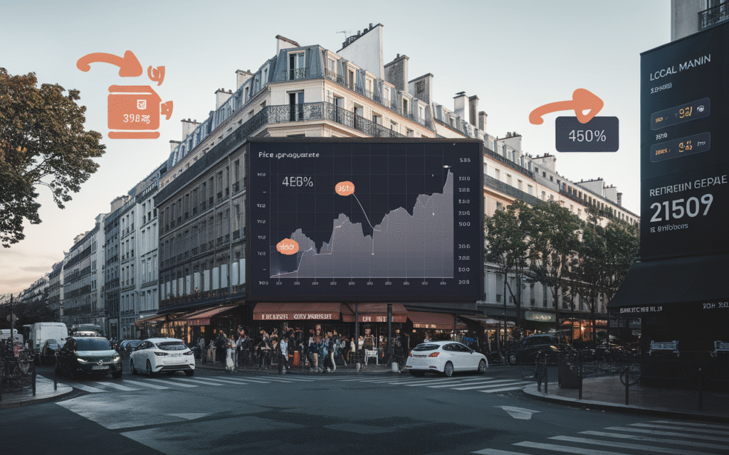 Estimation du prix au mètre carré Rue Manin à La Chapelle dans le 18e arrondissement de Paris