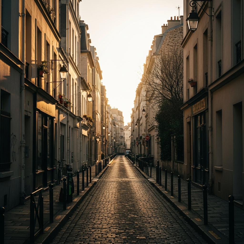 Façade d'une maison dans le quartier de Clignancourt, Rue de la Goutte-d’Or à Paris 18e
