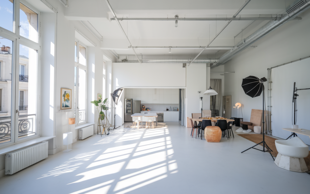 Vue d'un studio à Paris 18 pour estimation immobilière