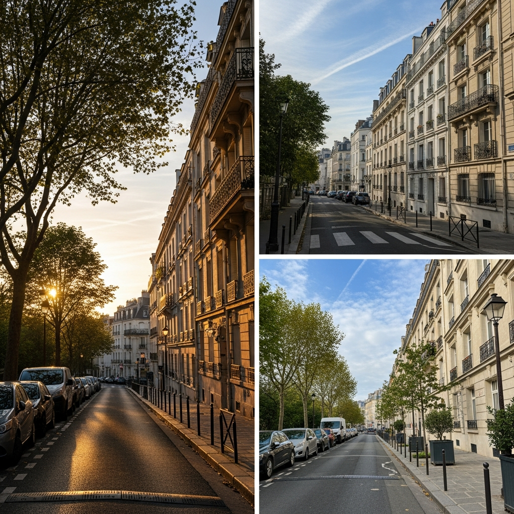 Façade d'une maison à estimer dans le quartier Clignancourt à Paris 18