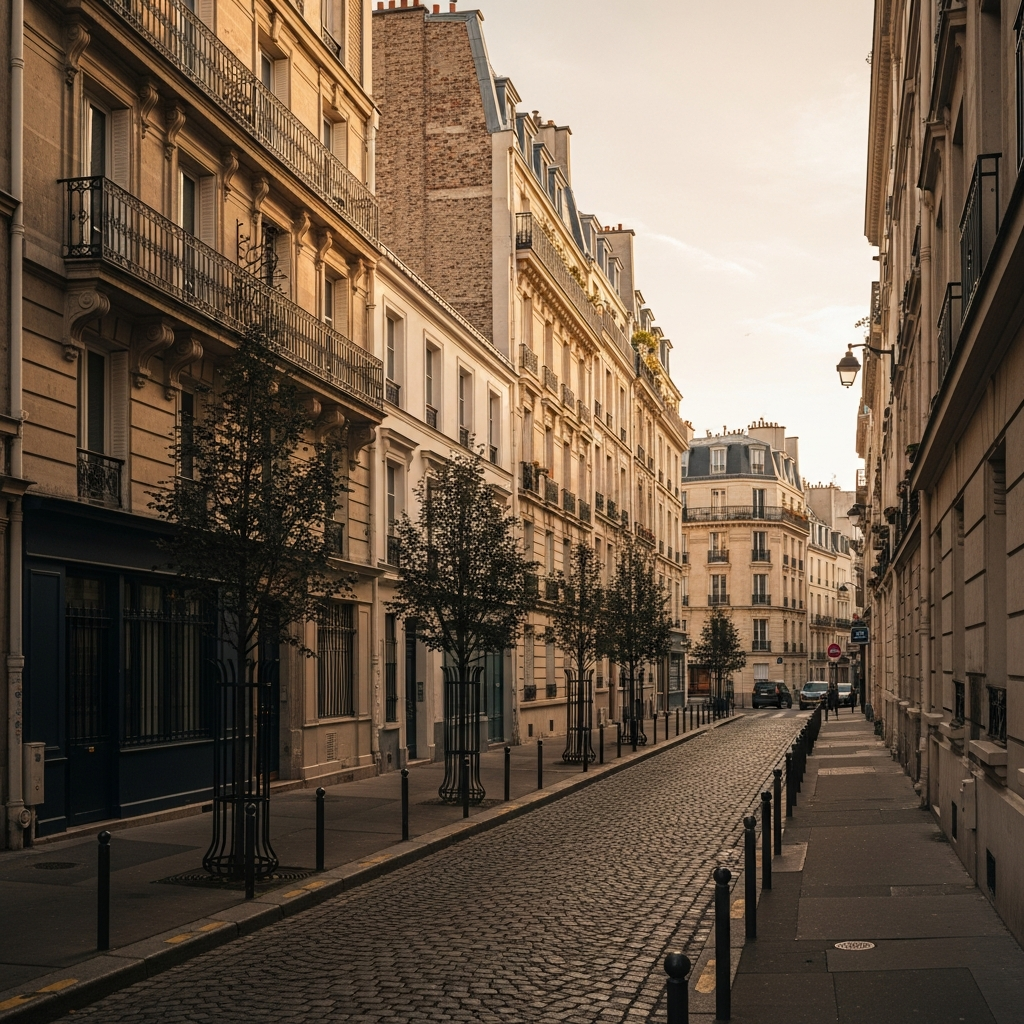 Façade d'une maison située rue Caulaincourt à Paris 18e pour une estimation immobilière
