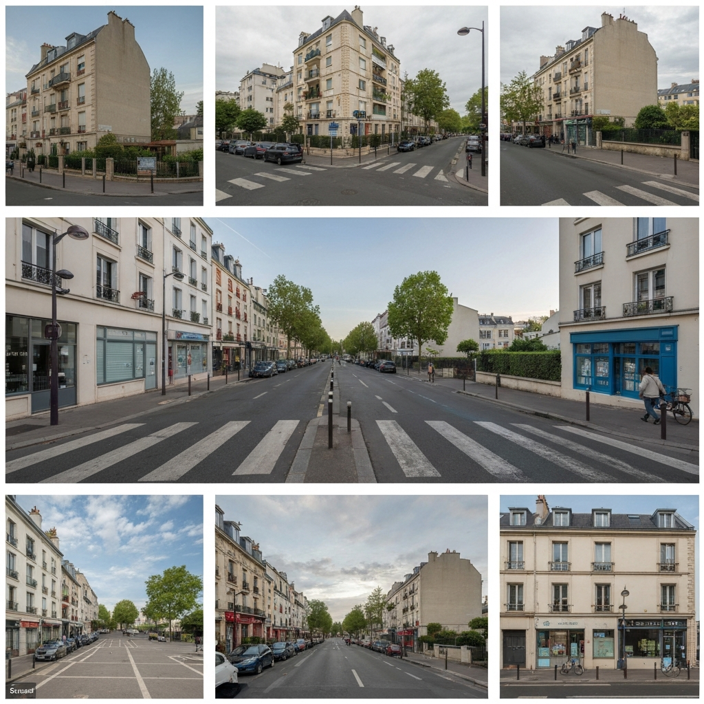 Vue animée d'un événement associatif à Montmartre