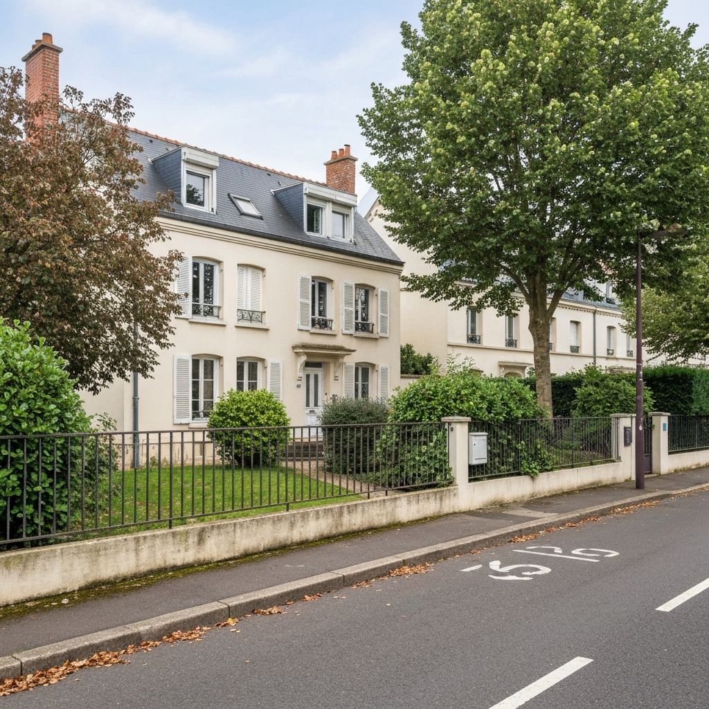 Vue de la Rue Custine, une adresse prisée par les acheteurs