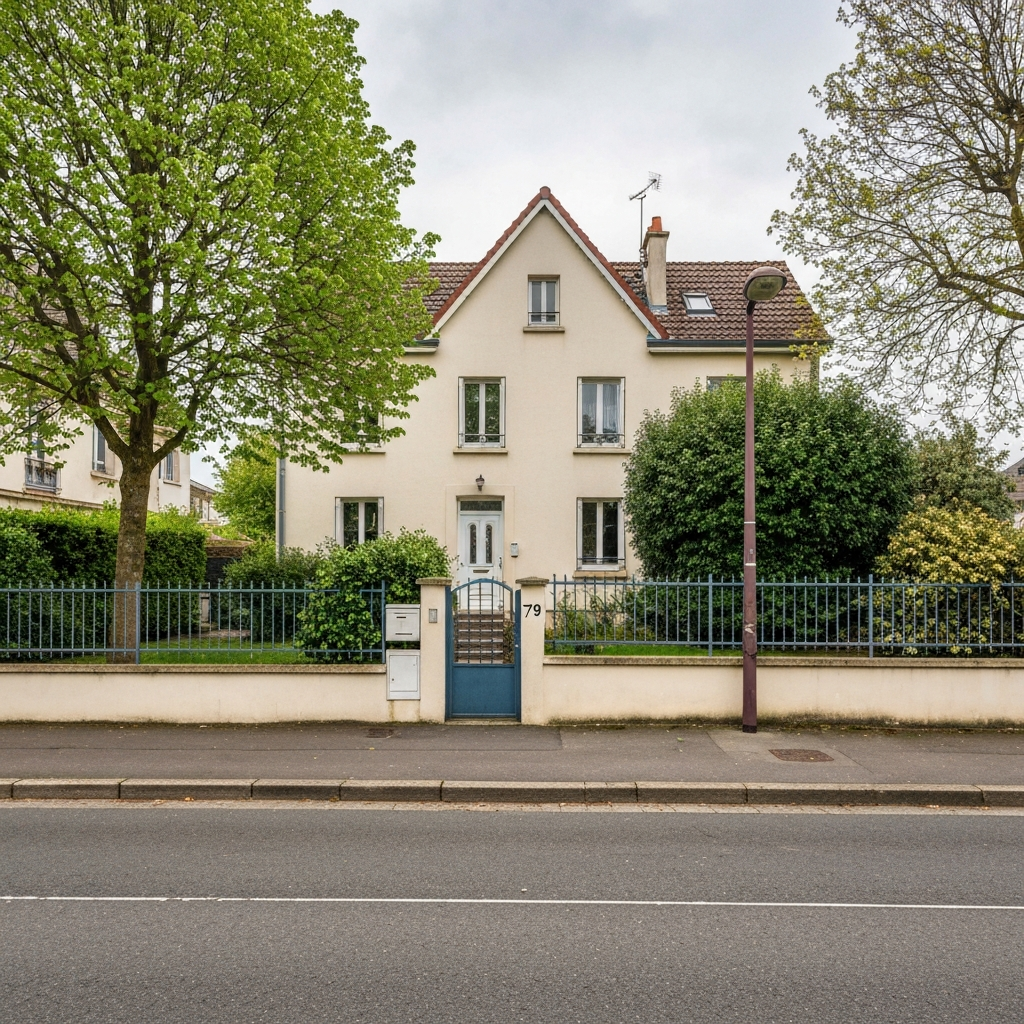 Vue d'une copropriété typique du 18e arrondissement illustrant l'esprit collectif et la stabilité communautaire.