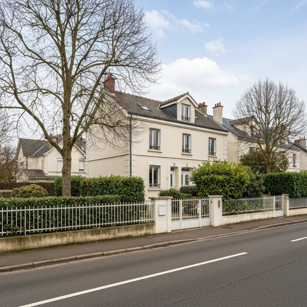 Vue d'un appartement meublé moderne dans le 18e arrondissement de Paris, prisé par les expatriés.