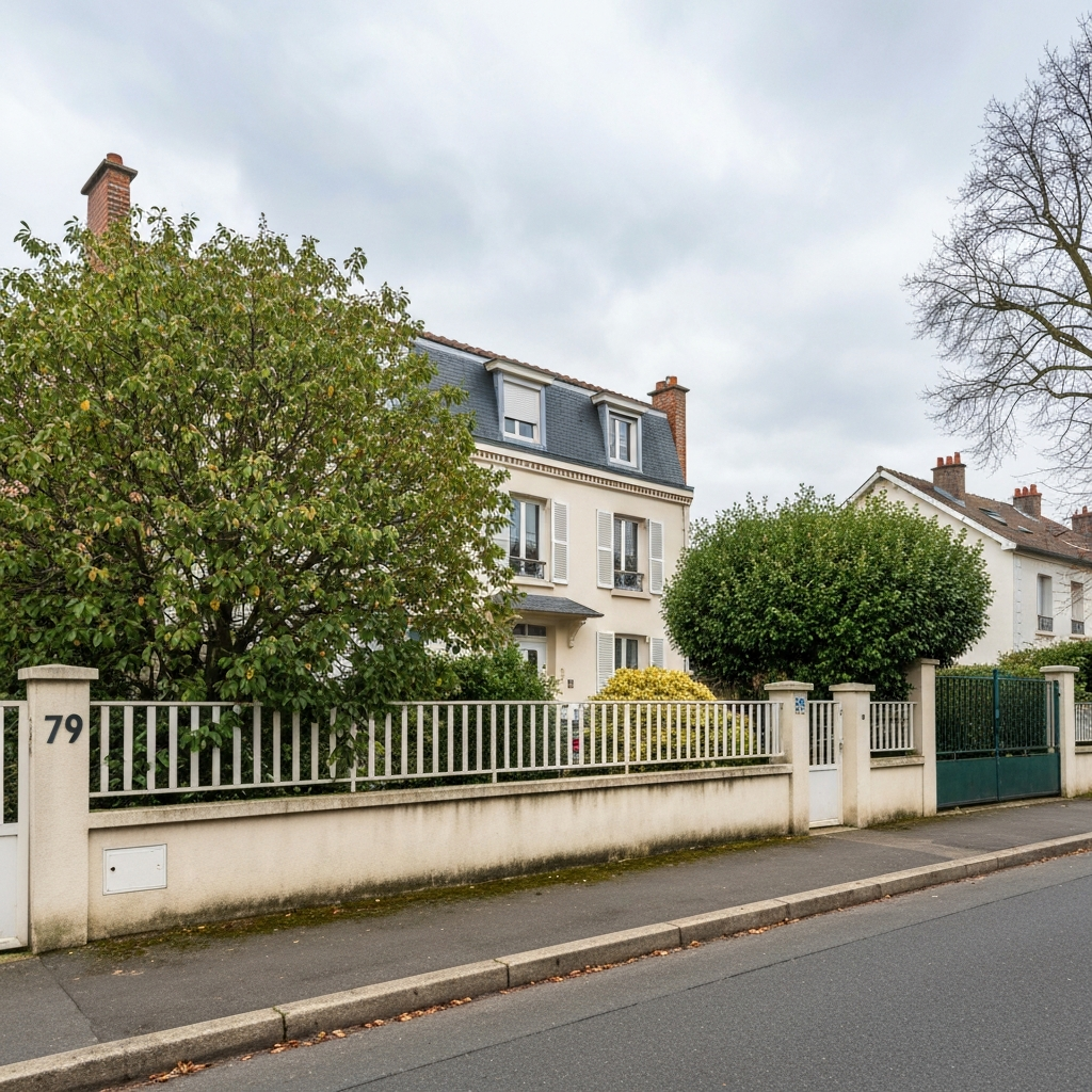 Vue du quartier Jules Joffrin, montrant l'équilibre entre animation et vie locale