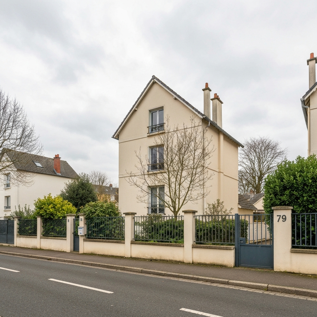 Vue panoramique du 18e arrondissement de Paris avec des immeubles résidentiels, symbolisant une opportunité de revente immobilière en 2026